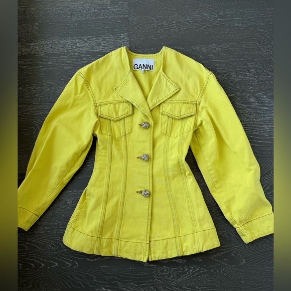 Ganni Denim Blazer - Picture 1 of 3